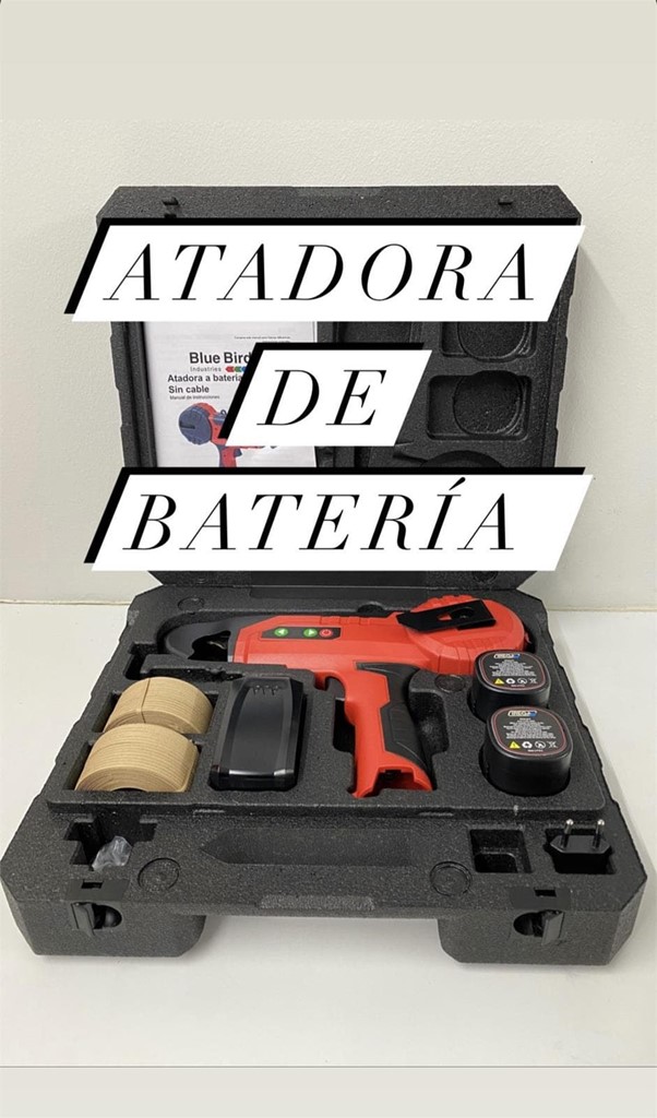 Atadora a batería