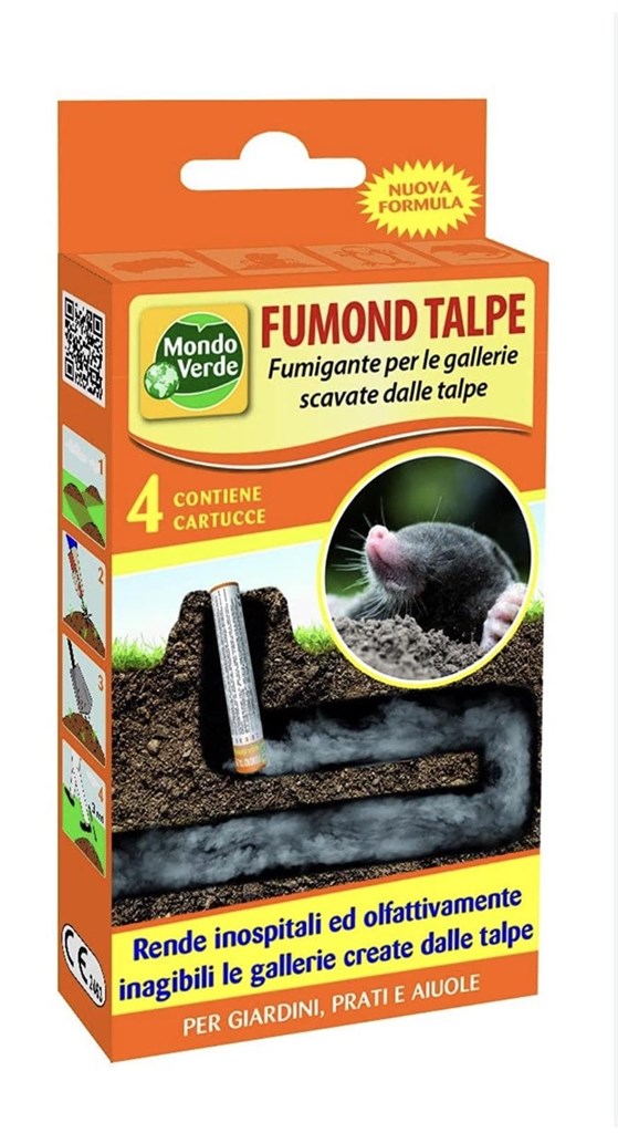 Foto 1 CARTUCHO DE HUMO REPELENTE DE TOPOS