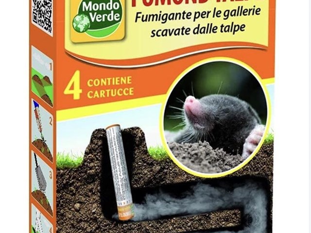 CARTUCHO DE HUMO REPELENTE DE TOPOS