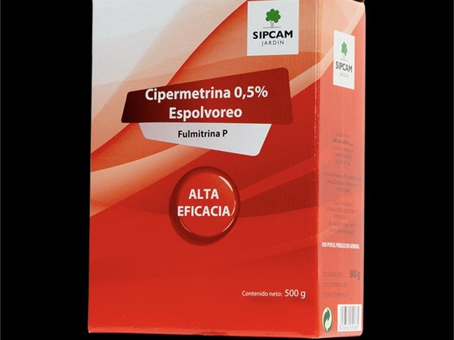 Cipermetrina 0,5% espolvoreo 500 grs