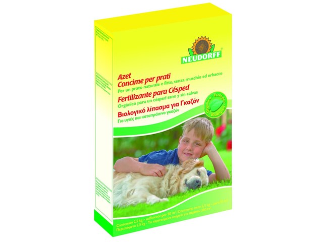 Fertilizante césped Neudorff 2,5 Kg