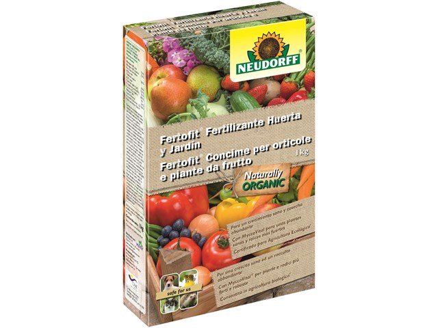 Fertilizante huerta y jardín Neudorff 1 Kg