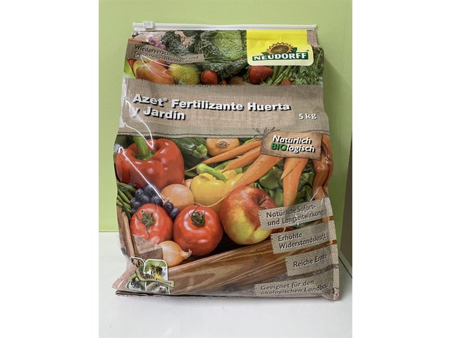 Fertilizante huerta y jardín Neudorff 5 Kg