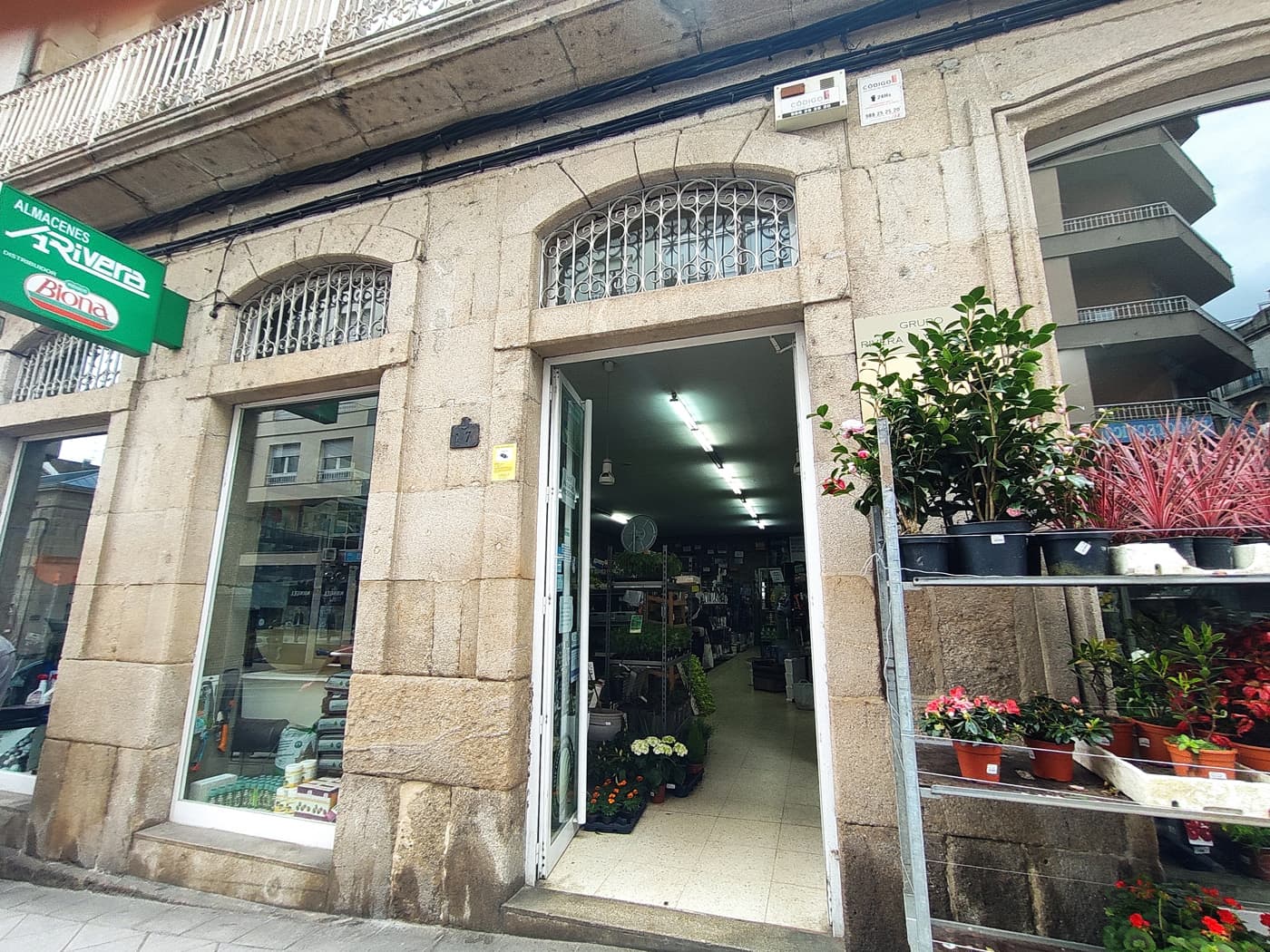 Contacto de Almacenes A. Rivera, tienda de material agrícola en Ourense