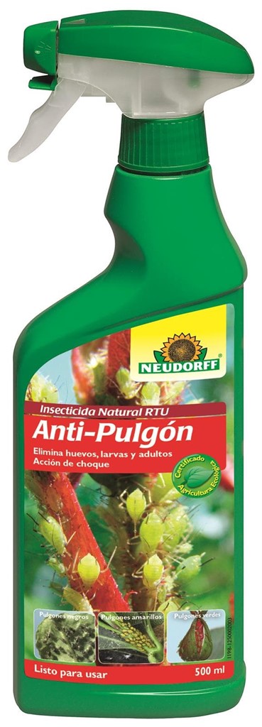 Foto 1  Insecticida-Acaricida Natural Anti-Pulgón Spray 500ml Neudorff 