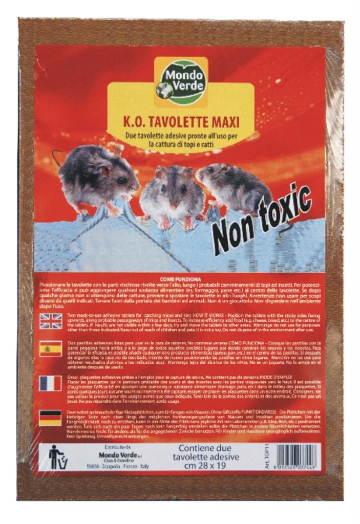 Foto 1 TRAMPA RATONES MONDO VERDE 14X19