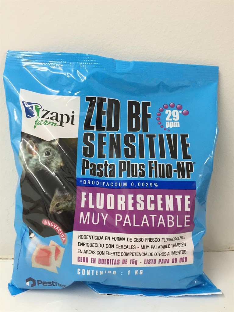 Foto 1 ZED BF SENSITIVE PASTA FLUO 1 KG